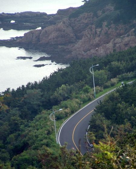 威海环海路旅游风景区(图片来源:一路走天涯)